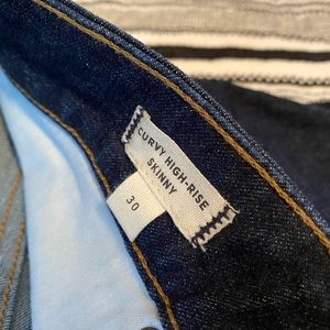 Madewell Curvy High Rise Skinny jeans